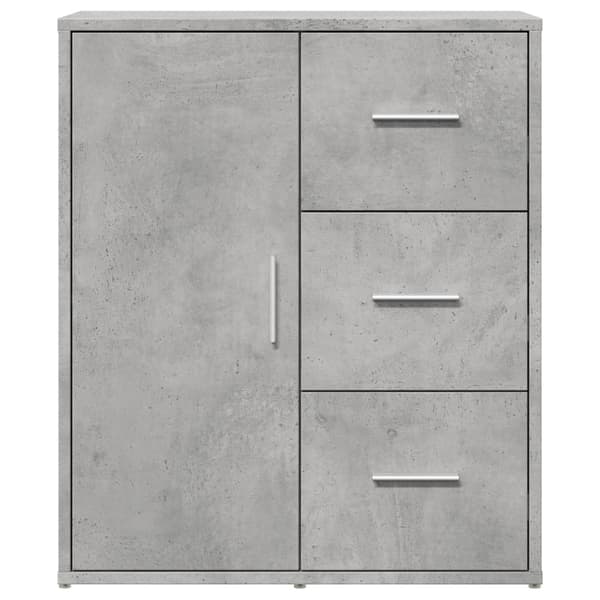 vidaXL Skjenk grå 60x31x70 cm konstruert tre