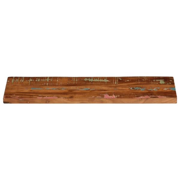 vidaXL Bordplate 70x20x3,8 cm rektangulær gjenvunnet heltre