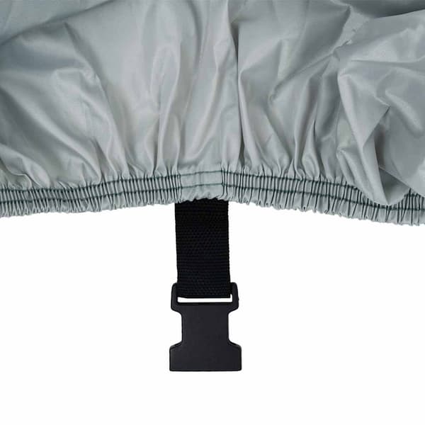 vidaXL Båttrekk grå 710x265x40 cm