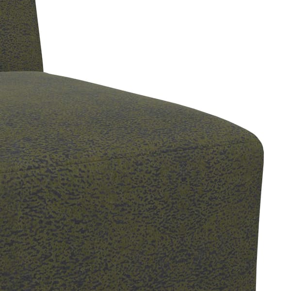 vidaXL Modulsoffa Enhet Armlös Armégrön 55 x 74 x 82 cm