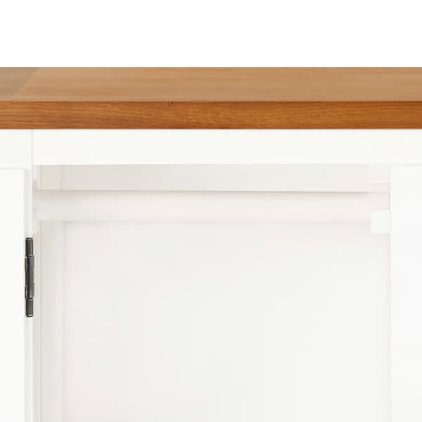 vidaXL Garderobe 76x52x105 cm heltre eik
