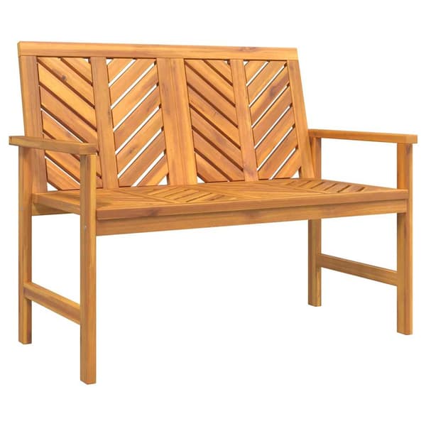 vidaXL Hage lounge sett 4 pcs Brun Solid akasietre