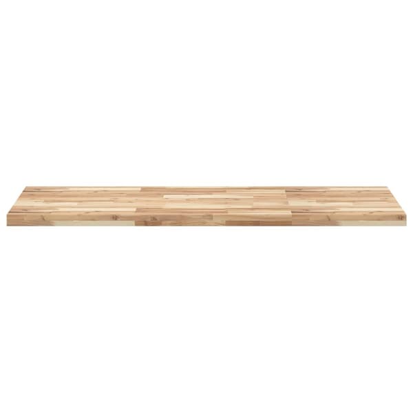 vidaXL Bordplate rektangulær 140x60x4 cm heltre akasie