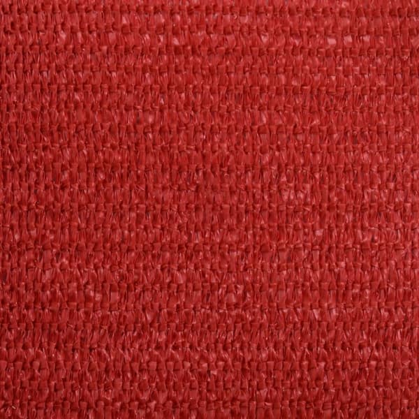 vidaXL Solseil 160 g/m² rød 2x4 m HDPE