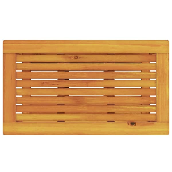vidaXL Sidetabell Brun 70 x 40 x 45 cm Solid akasietre
