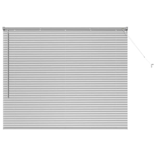 vidaXL Persienner Silver 130 x 155 cm Aluminium