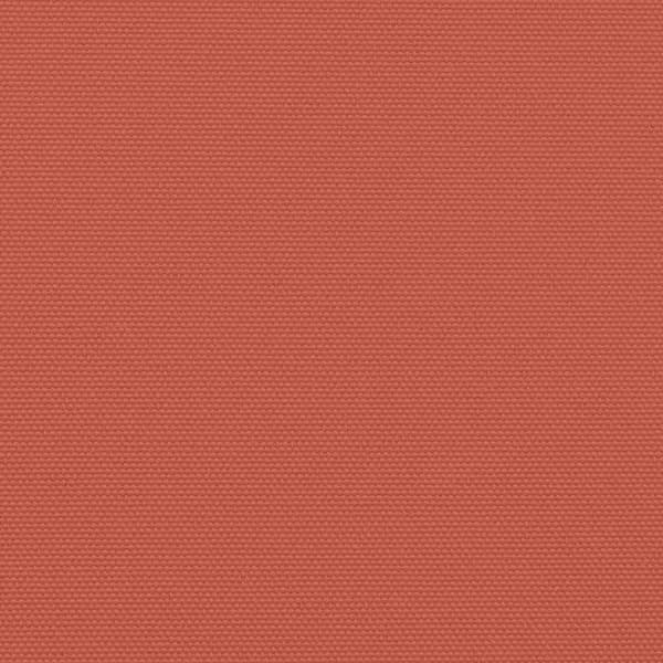 vidaXL Infällbar sidomarkis terrakotta 120x1000 cm