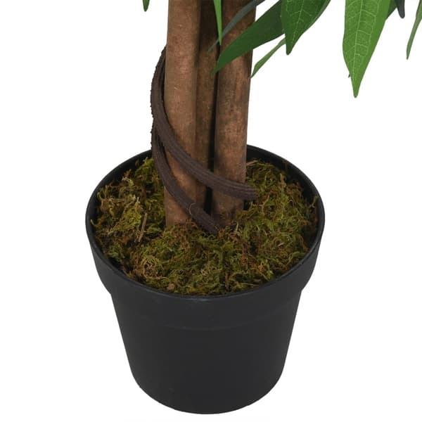 vidaXL Kunstig mangotre 300 blader 80 cm grønn