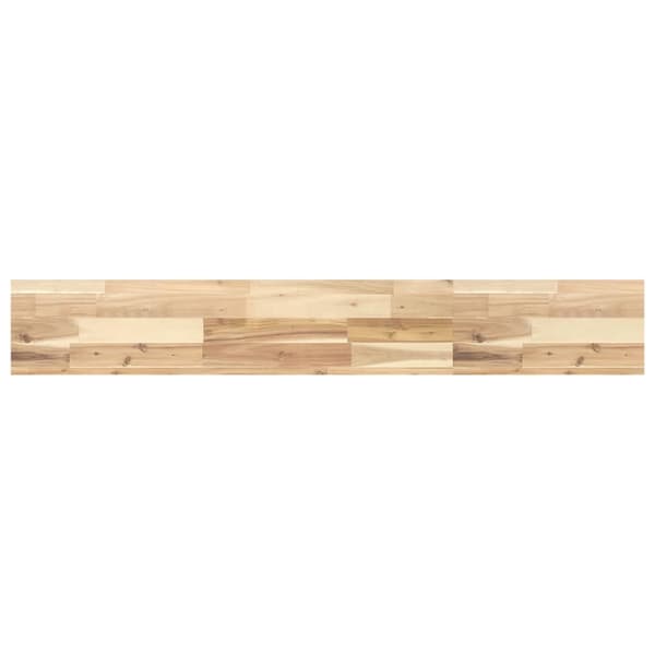 vidaXL Bordplate 160x20x4 cm rektangulær heltre akasie