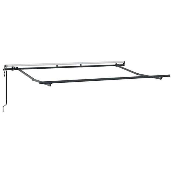 vidaXL Markiseramme Antrasitt 3,5 x 2 m Metall