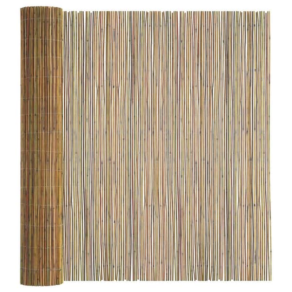 vidaXL Bambusgjerde Brun 500 x 180 cm Bambus