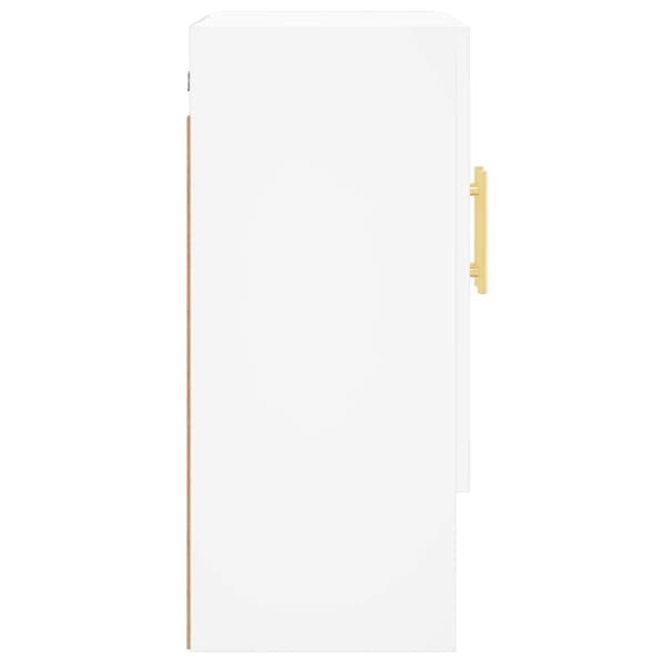 vidaXL Väggskåp vit 60x31x70 cm konstruerat trä