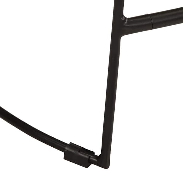 vidaXL Barkrakker 2 stk sort 45x40x78 cm heltre mango