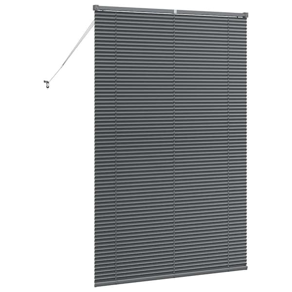vidaXL Persienner Mörkgrå 175 x 115 cm Aluminium
