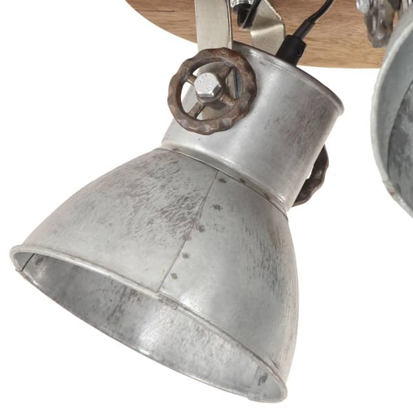 vidaXL Industriell taklampe 25 W sølv 42x27cm E27