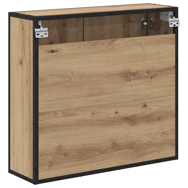 vidaXL Baderomsspeilskap artisan eik 65 x 20 x 60 cm Konstruert tre
