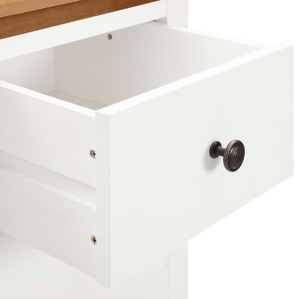 vidaXL Garderobe 76x52x105 cm heltre eik