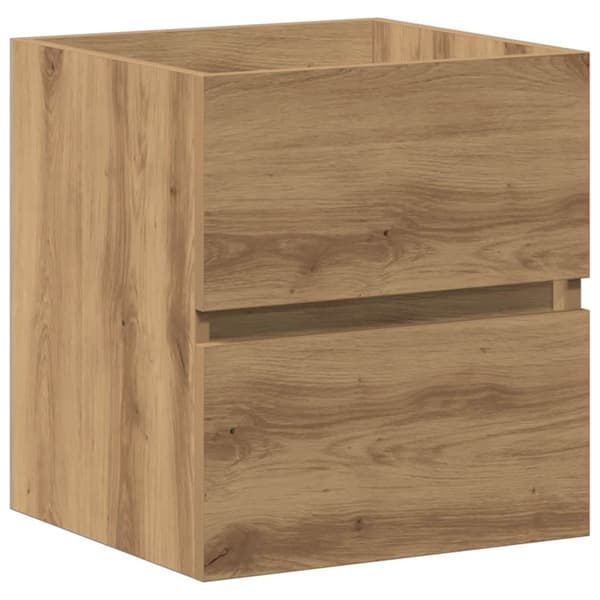 vidaXL Servantskap artisan eik 41x38,5x45 cm konstruert tre