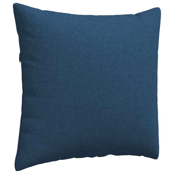 vidaXL Soffkuddar 2 st Blå 50 x 50 cm tyg