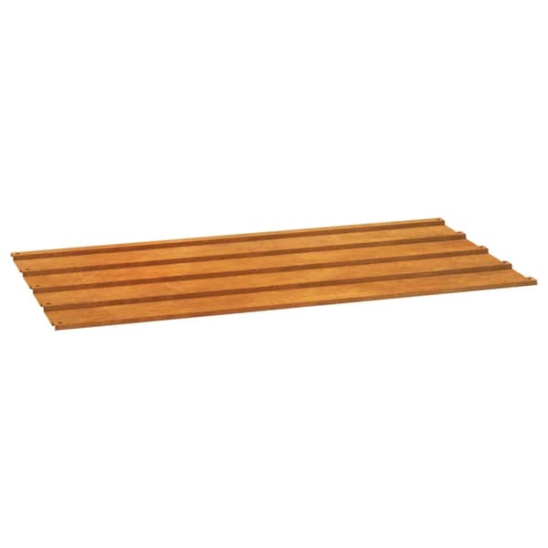 vidaXL Takplater 12 stk rust 80x44 cm cortenstål