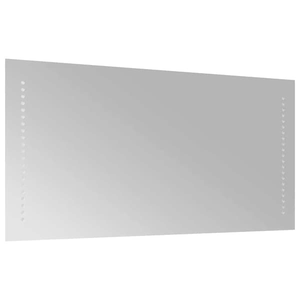 vidaXL Baderomsspeil med LED 80x40 cm