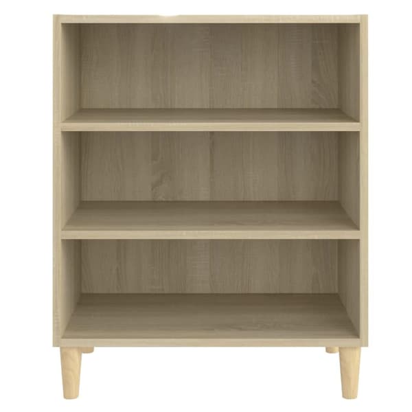 vidaXL Skjenk sonoma eik 57x35x70 cm sponplate
