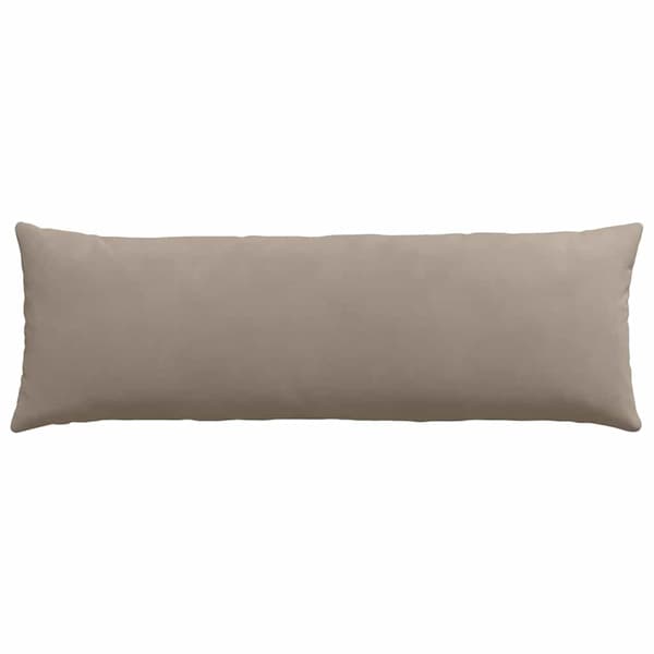 vidaXL Soffkuddar 2 st Gråbrun 120 x 40 cm tyg