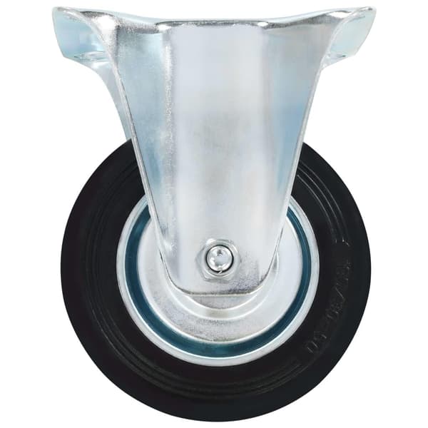 vidaXL Fasta hjul 4 st 100 mm