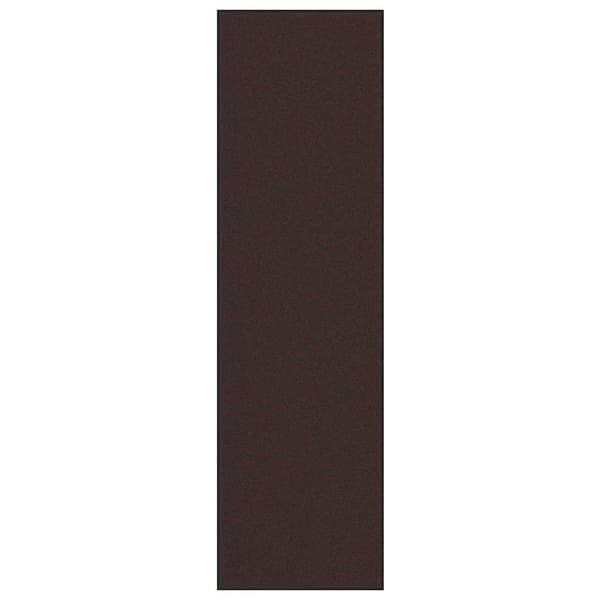 vidaXL Dørmatte Brun 115x400 cm