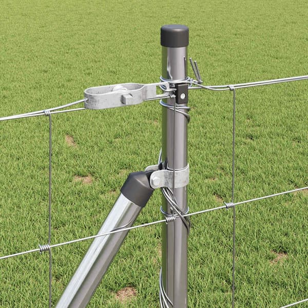 vidaXL Gjerdepåle Galvanisert 50 x 0,8 m Stål