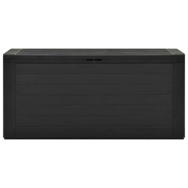 vidaXL Putekasse antrasitt 116x44x55 cm