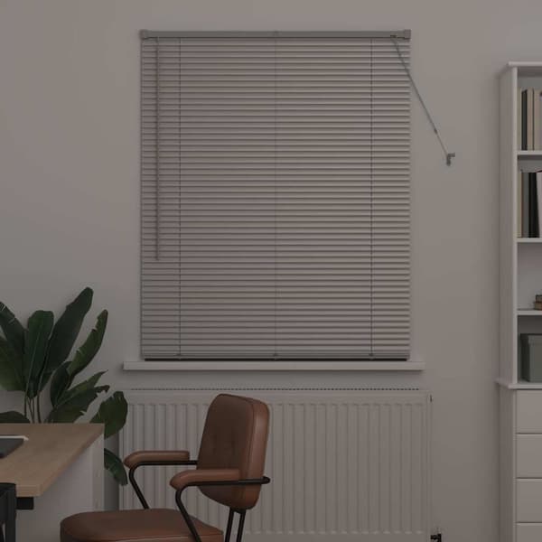 vidaXL Persienner Silver 175 x 100 cm Aluminium