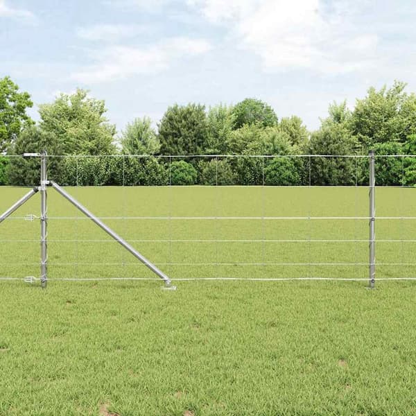 vidaXL Gjerdepåle Galvanisert 50 x 0,8 m Stål