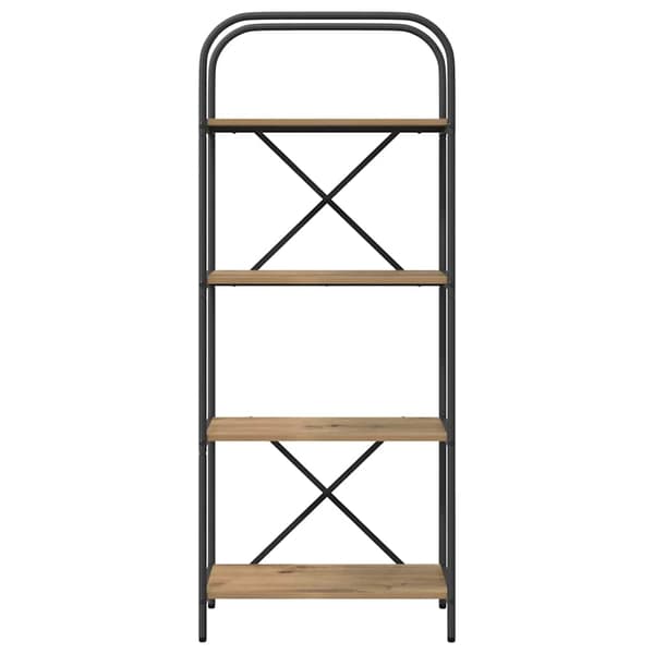 vidaXL Bokhylle Artisan Eik 60 x 30 x 146 cm Konstruert tre