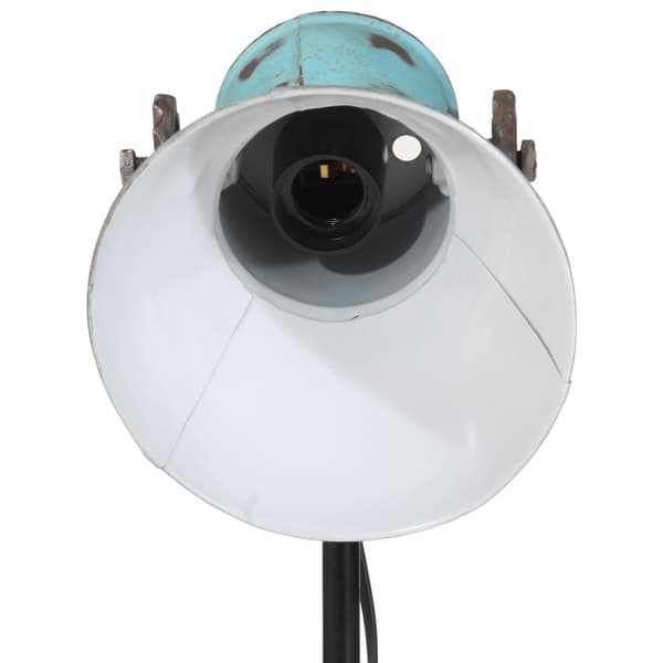vidaXL Gulvlampe 25 W denimblå 35x35x65/95 cm E27