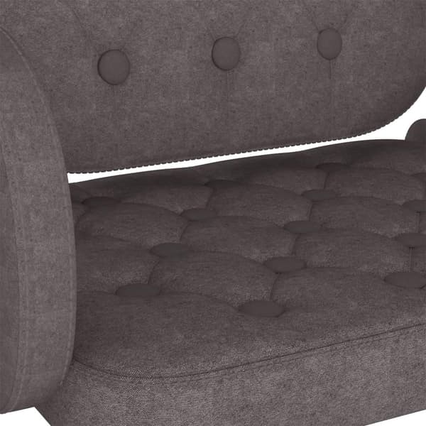 vidaXL Barstolar 2 st taupe tyg
