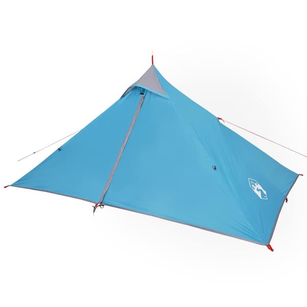 vidaXL Tipi-tält 1 person blå vattentätt