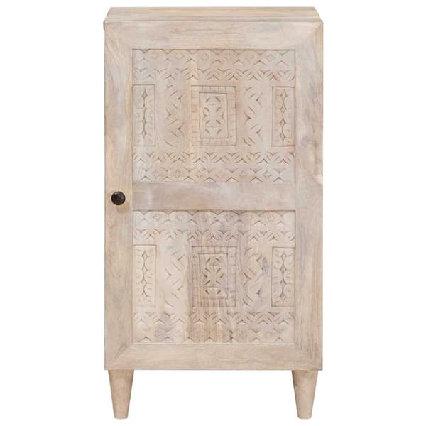 vidaXL Serviesskap Hvit 33.5 x 40 x 75 cm