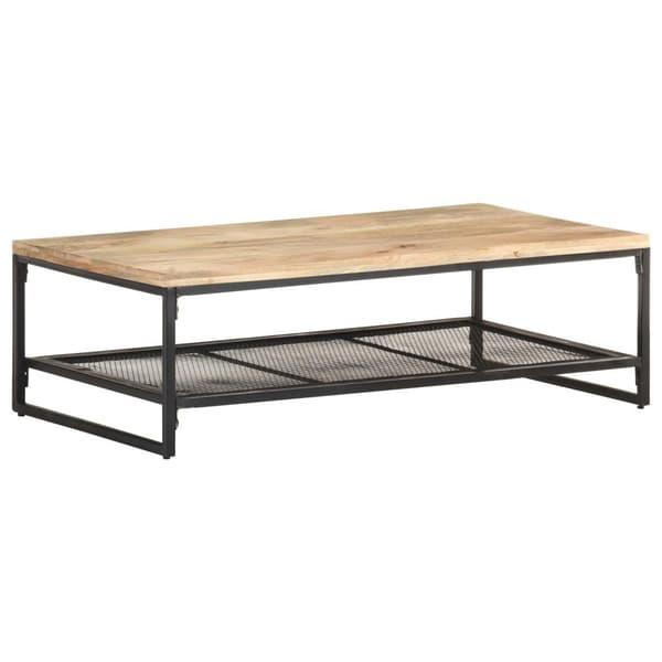 vidaXL Sofabord 110x60x35 cm heltre mango change2