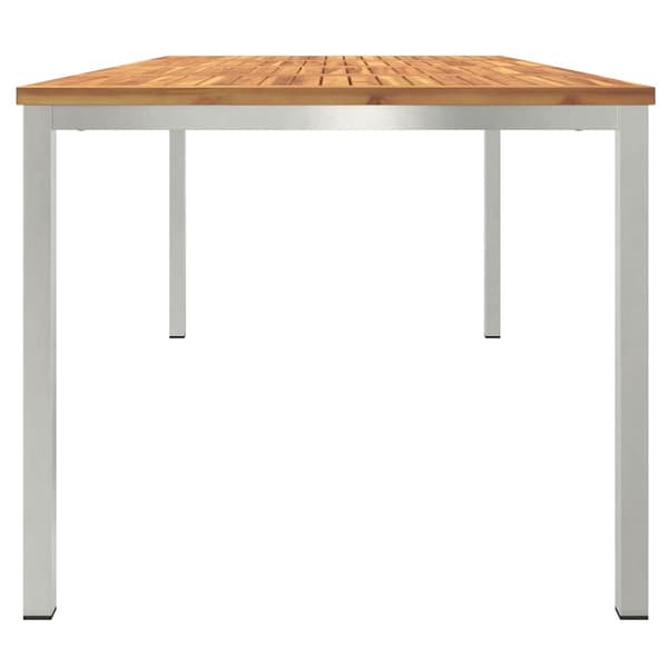 vidaXL SpiseBord Brun 200 x 90 x 75 cm Solid akasietre