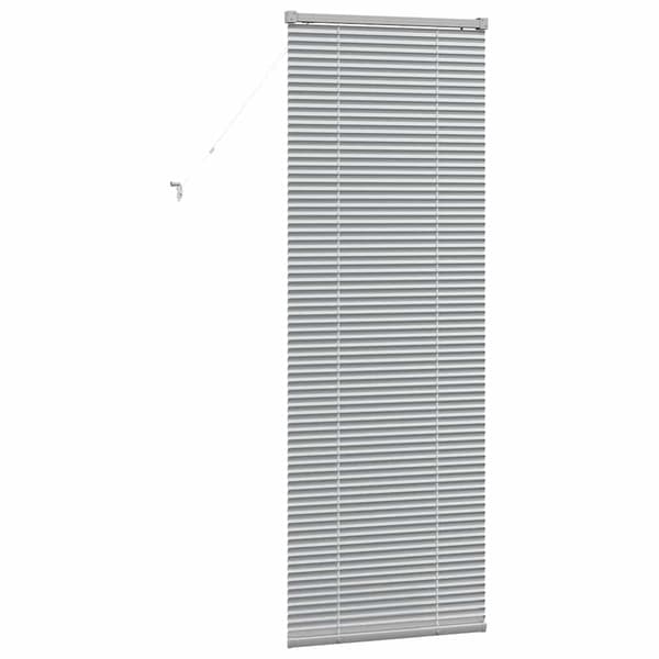 vidaXL Persienner Silver 175 x 65 cm Aluminium