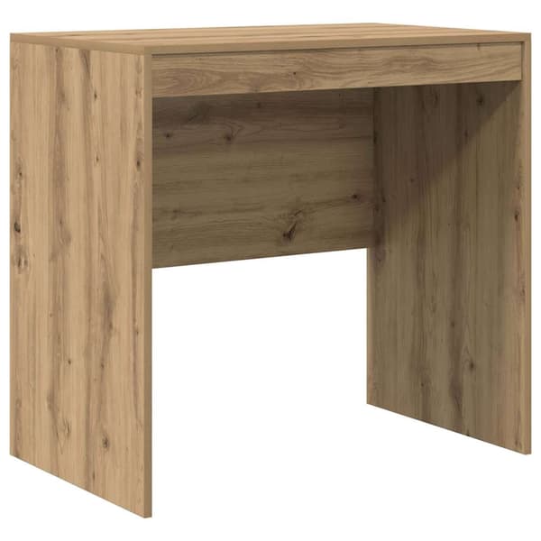 vidaXL Skrivebord Artisan Eik 80 x 50 x 76 cm