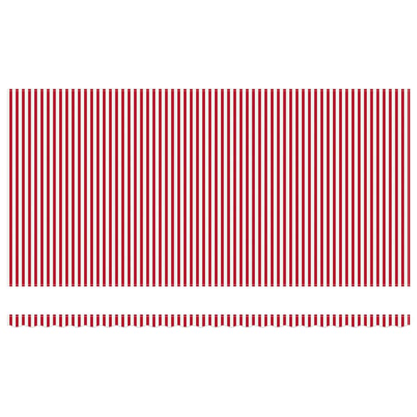 vidaXL Utfällbar markis Röd och Vit 600 × 300 cm Polyester och Stål