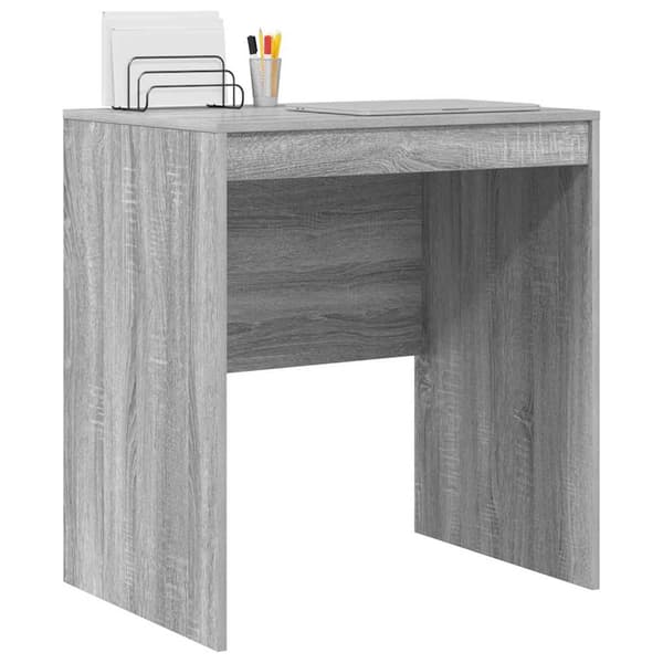 vidaXL Skrivebord Grå Sonoma 70 x 50 x 76 cm