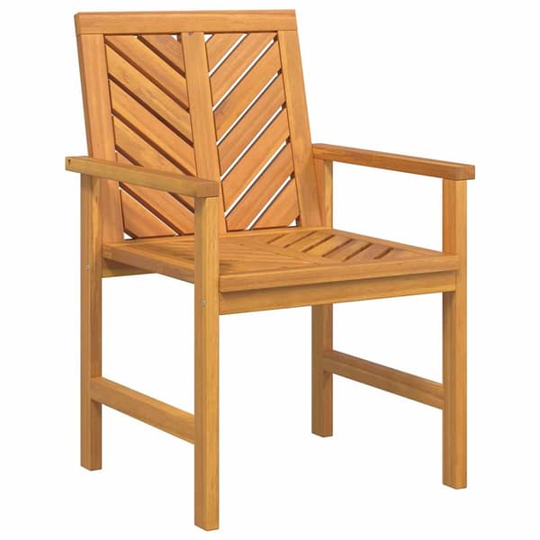 vidaXL Hage lounge sett 4 pcs Brun Solid akasietre