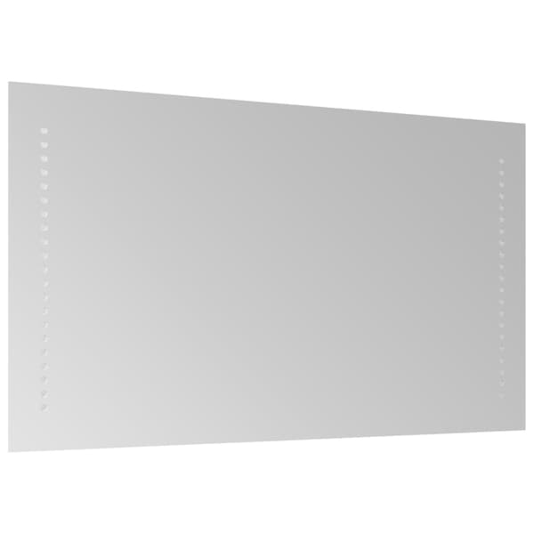 vidaXL Baderomsspeil med LED 40x70 cm