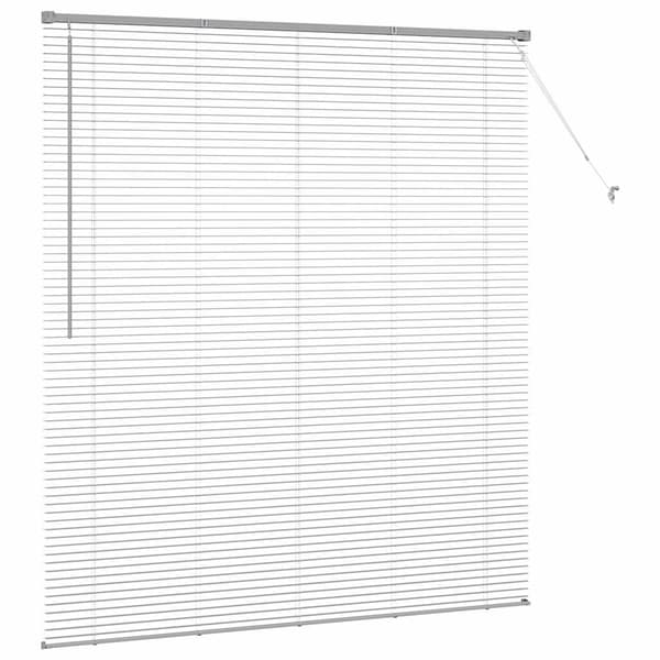 vidaXL Persienner Silver 175 x 160 cm Aluminium
