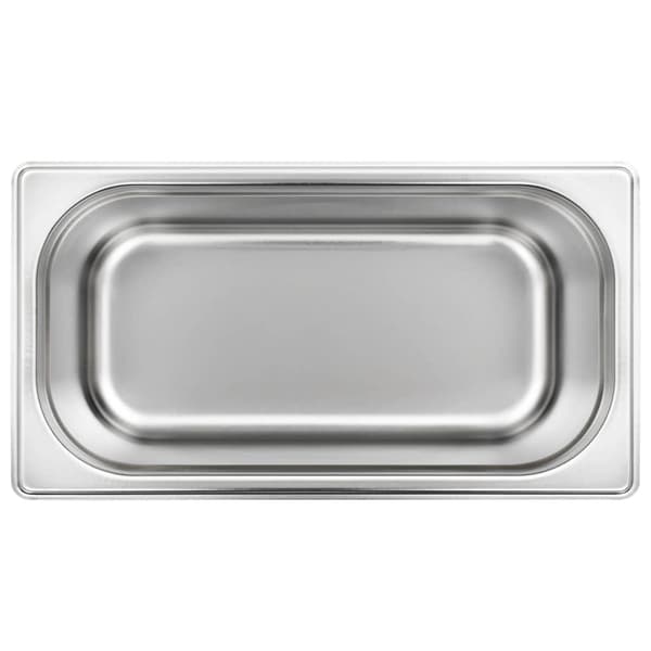 vidaXL Gastronormbeholdere 4 stk GN 1/3 150 mm rustfritt stål