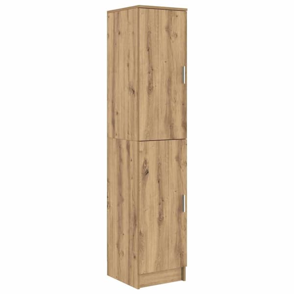 vidaXL Høyskap Artisan Eik 35 x 39 x 168 cm