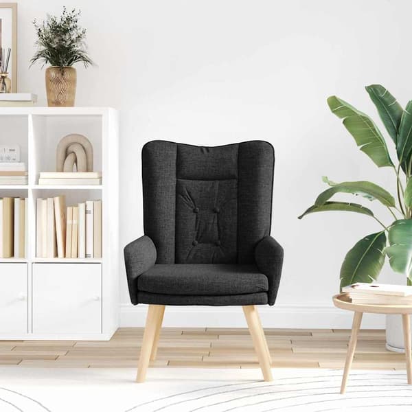 vidaXL 3-sits soffa med chaise L-format mörkgrå 160 cm sammet